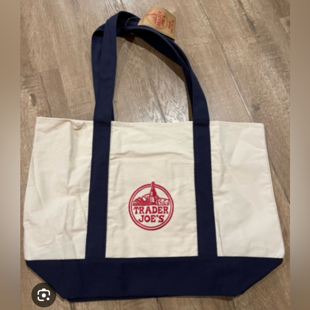 BIG TRADER JOES BAG not the mini! Brand new